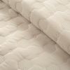 King/California King size Lightweight Beige Textured Cotton 3 Piece Quilt Set