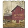 "Antique Barn" by Billy Jacobs, Printed Wall Art on a Wood Picket Fence