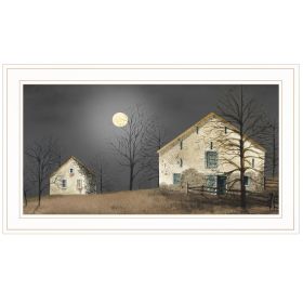 "Still of the Night" by Billy Jacobs, Ready to Hang Framed Print, White Frame