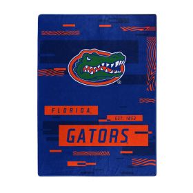 FLORIDA OFFICIAL NCAA "Digitize" Raschel Throw Blanket; 60" x 80"