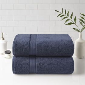 100% Cotton Bath Sheet Antimicrobial 2 Piece Set