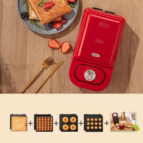 Retro Breakfast Machine Omelette Bread Machine (Option: F-EU)