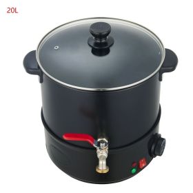 Wax Melting Machine Beauty Household Supplies Small Household Appliances Electric Kettle (Option: Black-20L-US)