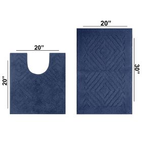 Trier Collection (Color: Blue, size: 2 Piece Set (20" x 20" | 20" x 30"))