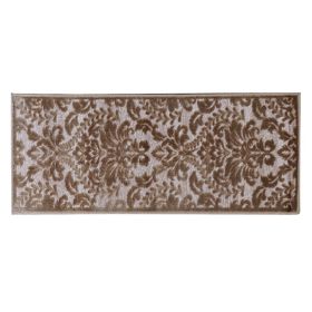 Nyla Collection (Color: Taupe, size: 96" x 120" Rectangle)