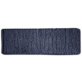 Alma Collection (Color: Navy, size: 18" x 54" Rectangle)