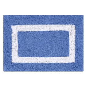 Hotel Collection (Color: Blue/White, size: 17" x 24" Rectangle)