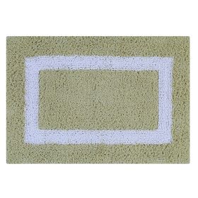 Hotel Collection (Color: Sage/White, size: 17" x 24" Rectangle)