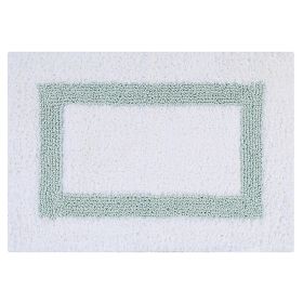 Hotel Collection (Color: White/Blue, size: 17" x 24" Rectangle)