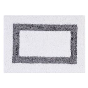 Hotel Collection (Color: White/Gray, size: 17" x 24" Rectangle)