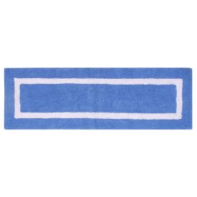 Hotel Collection (Color: Blue/White, size: 20" x 60" Rectangle)