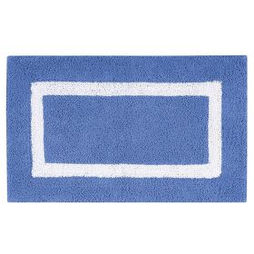 Hotel Collection (Color: Blue/White, size: 21" x 34" Rectangle)