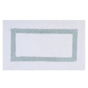 Hotel Collection (Color: White/Blue, size: 21" x 34" Rectangle)