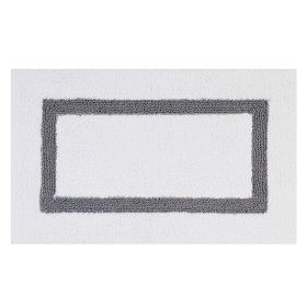 Hotel Collection (Color: White/Gray, size: 21" x 34" Rectangle)