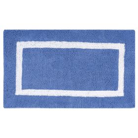 Hotel Collection (Color: Blue/White, size: 24" x 40" Rectangle)