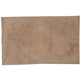 Memory Foam Collection (Color: Beige Solid, size: 20" x 32" Rectangle)