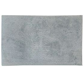 Memory Foam Collection (Color: Blue Solid, size: 20" x 32" Rectangle)