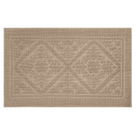 Provence Collection (Color: Beige, size: 17" x 24" Rectangle)