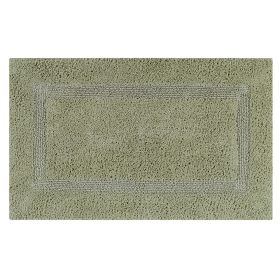 Lux Collection (Color: Sage, size: 21" x 34" Rectangle)