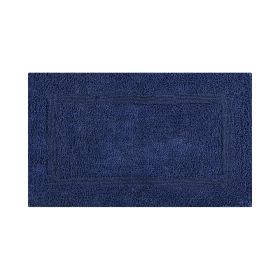 Lux Collection (Color: Navy, size: 24" x 40" Rectangle)