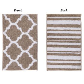 Marrakesh Collection (Color: Beige, size: 21" x 34" Rectangle)