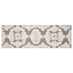 Medallion Collection (Color: Beige/Natural, size: 20" x 60" Runner)