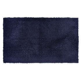 Micro Plush Collection (Color: Navy, size: 17" x 24" Rectangle)