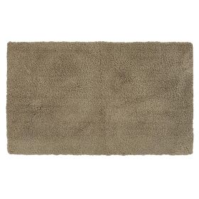 Micro Plush Collection (Color: Beige, size: 21" x 34" Rectangle)