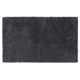 Micro Plush Collection (Color: Charcoal, size: 24" x 40" Rectangle)