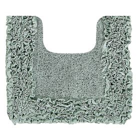 Shaggy Border Collection (Color: Sage, size: 20" x 20" Contour)