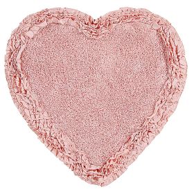 Shaggy Border Collection (Color: Pink, size: 30" Heart)