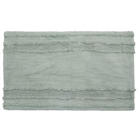 Ruffle Border Collection (Color: Aqua, size: 21" x 34" Rectangle)