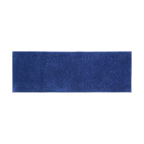 Trier Collection (Color: Blue, size: 18" x 54" Runner)