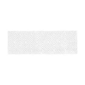 Trier Collection (Color: White, size: 18" x 54" Runner)