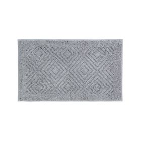 Trier Collection (Color: Silver, size: 20" x 30" Rectangle)