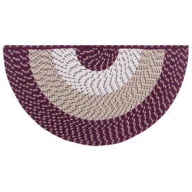 Country Stripe Collection (Color: Burgundy Stripe, size: 22" x 44" Wedge)