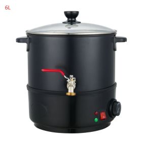 Wax Melting Machine Beauty Household Supplies Small Household Appliances Electric Kettle (Option: Black-6L-US)