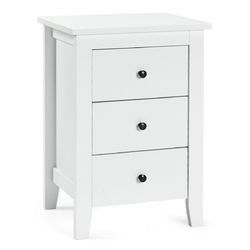 Nightstand End Beside Table Drawers Modern Storage Bedroom Furniture (SKU: HW61313)